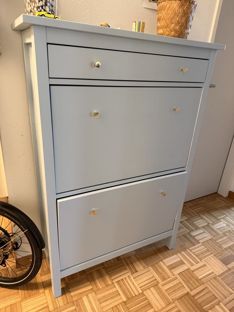 Cassettiere: Schöne, Hellblaue Schuhschrank von Ikea – Usato da Zürich venduto da eddy_p 1