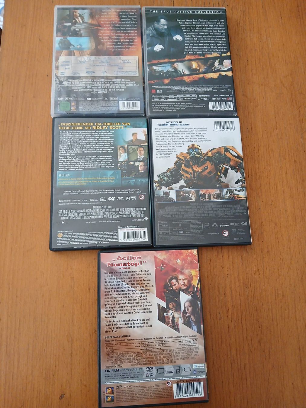 Tous les DVDs: Action Film Assortment - – D'occasion à Pleujouse par Wortcunist 1