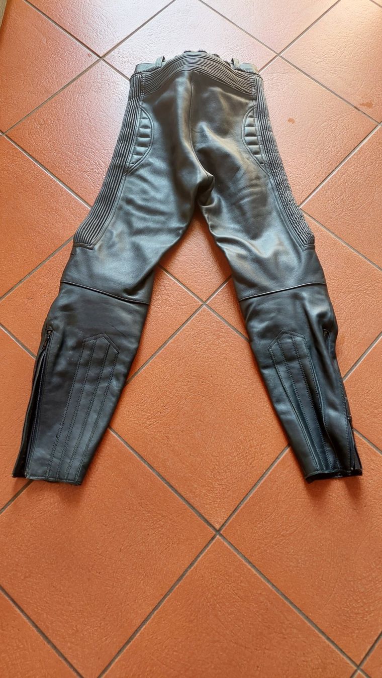 Hosen: Damen Leder Motorradhose – Gebraucht aus Cavigliano von myoutdoor24 2