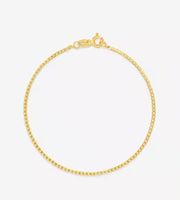 Goldarmband 14 Karat Gold Panzer Stil 585