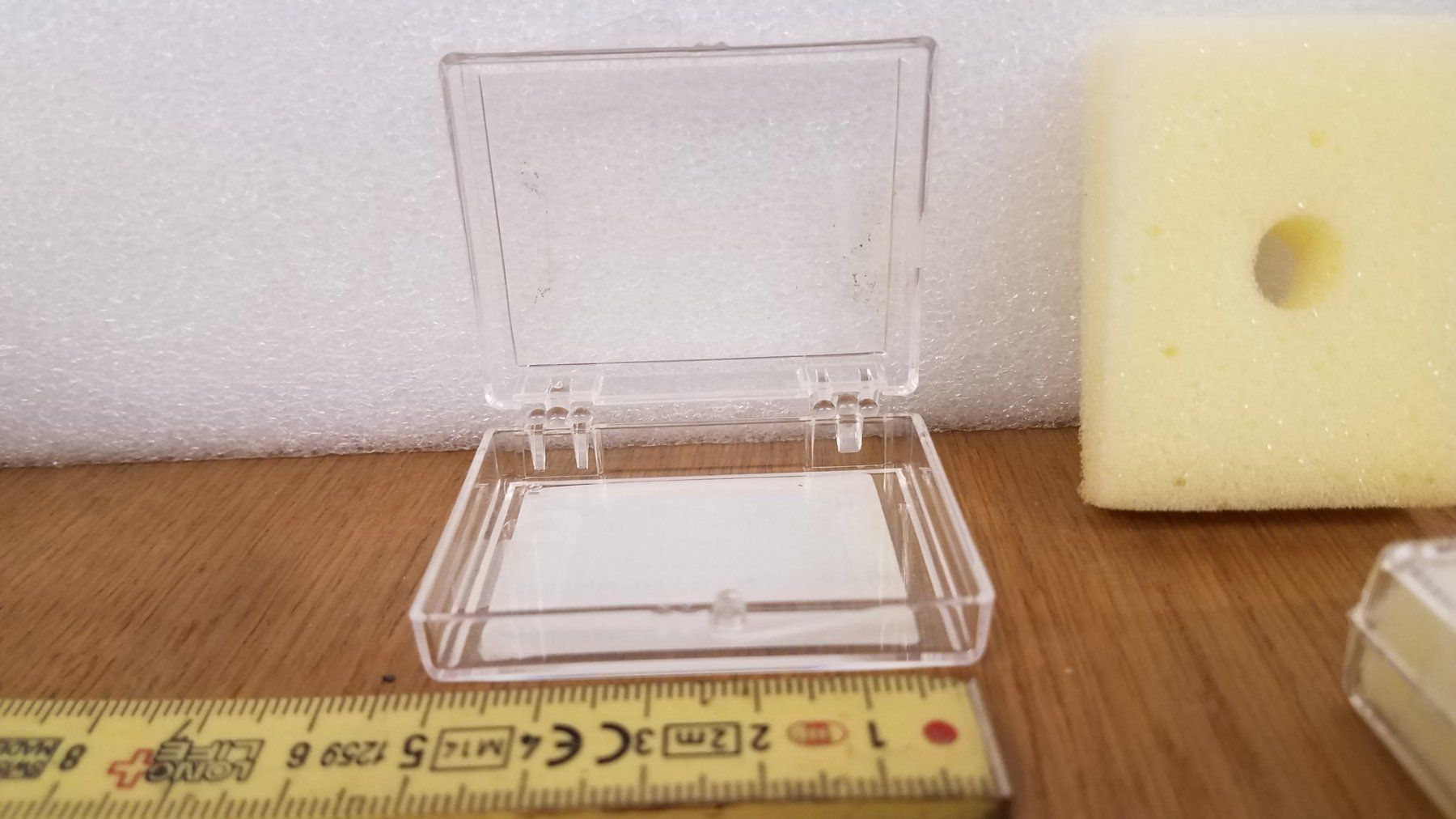 Contenitori & Simili: 96 Verpackungsdosen von Edelsteinen, transparent, gepolstert – Usato da Linden venduto da Mb2bb 2