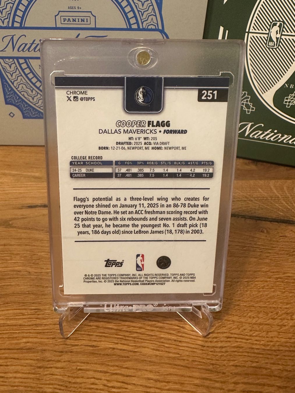 Nba Carte collezionabili: Cooper Flagg RC  topps utra prism – Usato da Vullierens venduto da Gaara04 1