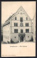 Schaffhausen, Alte Kaserne, Frontalansic