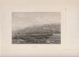 Lachen, Stahlstich von Rudolf Ringger, 1. Auflage 1860