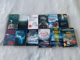 Skandinavische Krimis & Thriller / Bestseller (Top Zustand)