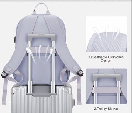 Reise Rucksack Grau
