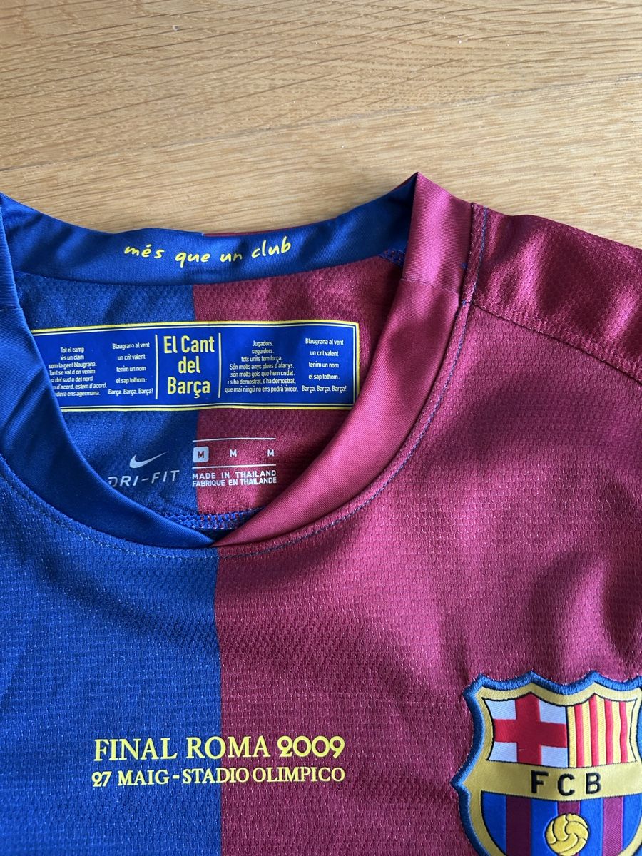 Canottiere & Pantaloni: FC Barcelona Trikot 2008/09 – Usato da Otelfingen venduto da hun_7ytk 2