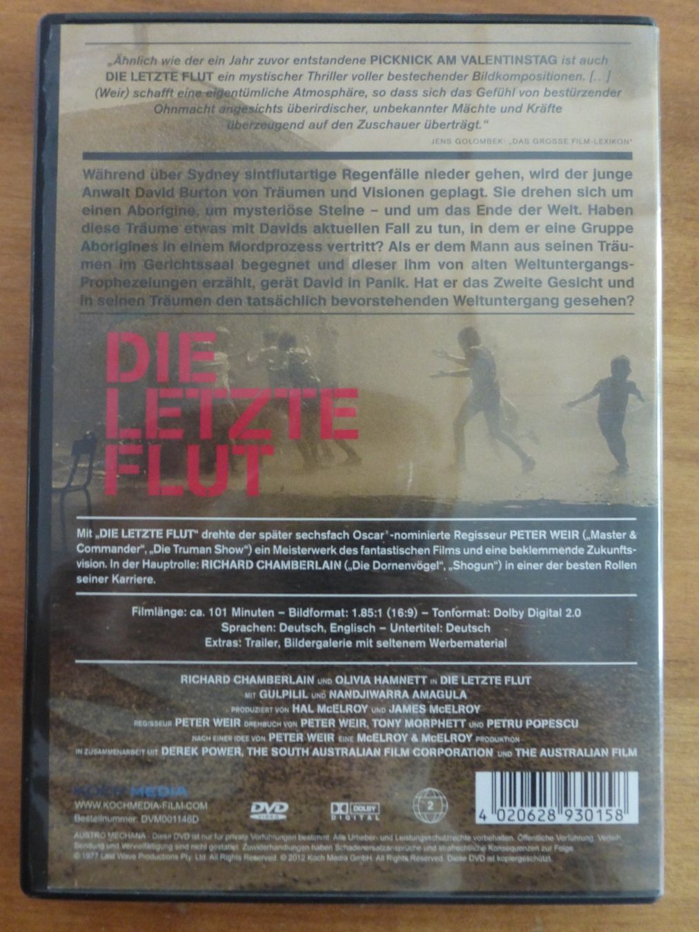 Tutti i DVDs: The last wave Die letzte Flut Peter Weir Sci Fi DVD – Usato da Zumikon venduto da psisound 1