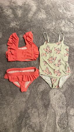 Sommerliches Bademode-Set für Mädchen, Grösse 92