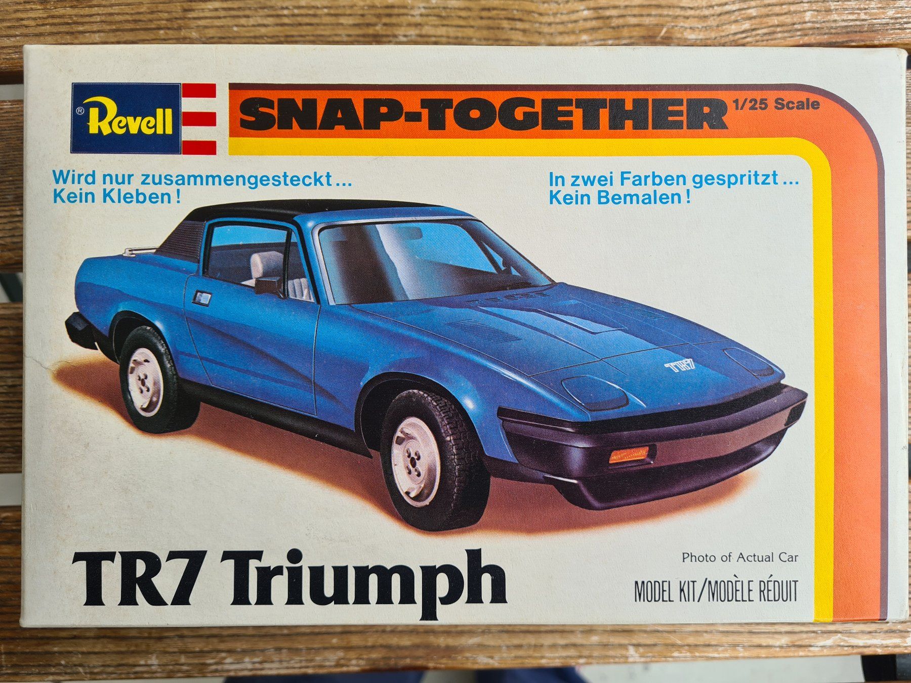 Triumph Modellini d'auto: REVELL TRIUMPH TR7 – Nuovo (secondo la descrizione) da Basel venduto da Solarbebop