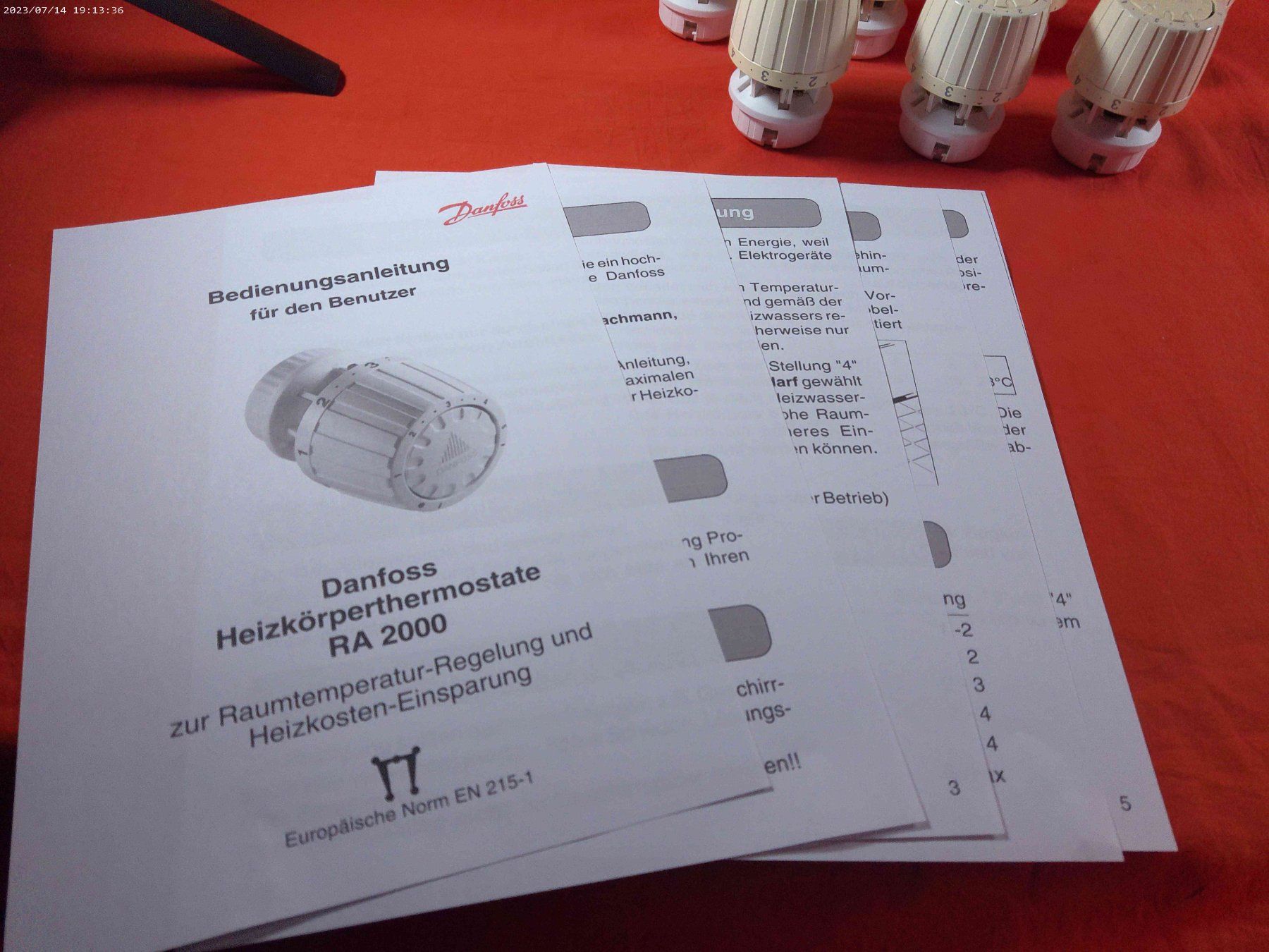 Danfoss Steuerung: DANFOSS Heizkörperthermostate – Gebraucht aus Oftringen von shoptwotrade 5