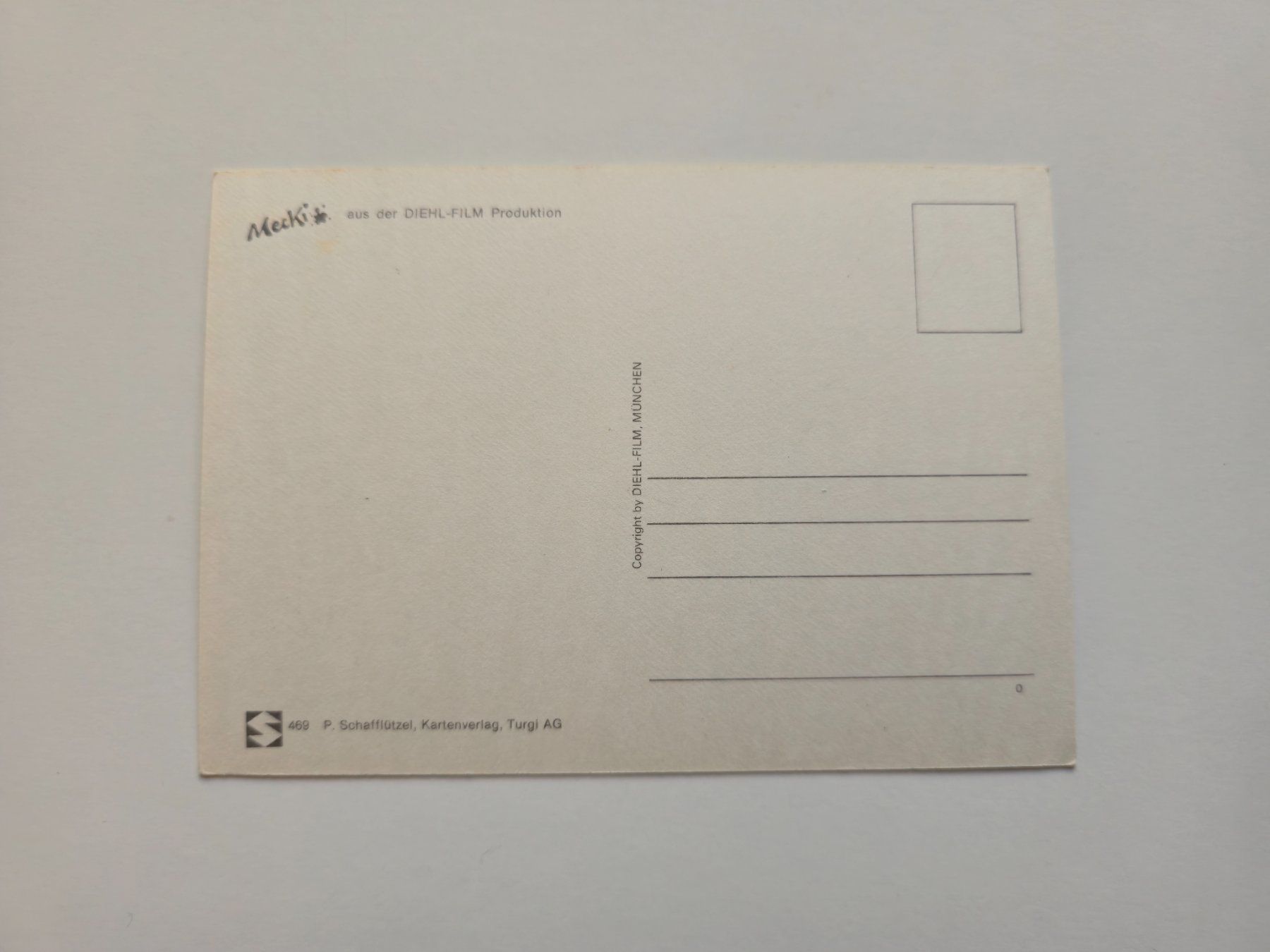 Cartoline postali: AK Alte Mecki Postkarte - Immer mit der Ruhe – Usato da Dättlikon venduto da Wundertuete_ 1