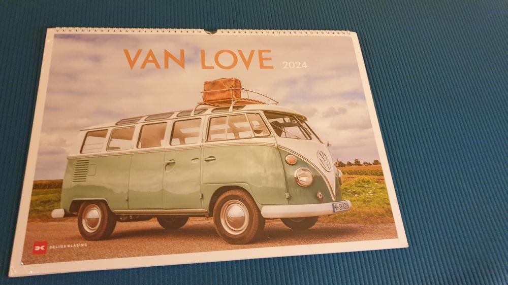 Kalender 2024 Vw Bus Van Love Kaufen auf Ricardo