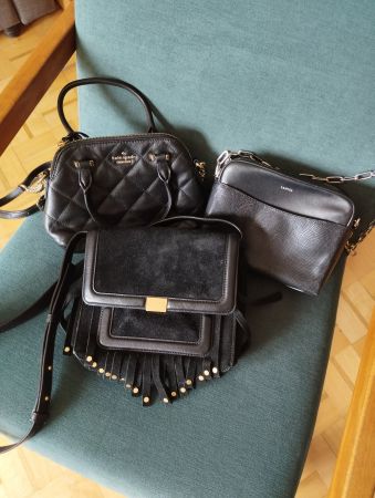 Lot de 3 sac à mains - Kate Spade / Claudie Pierlot / Lancel