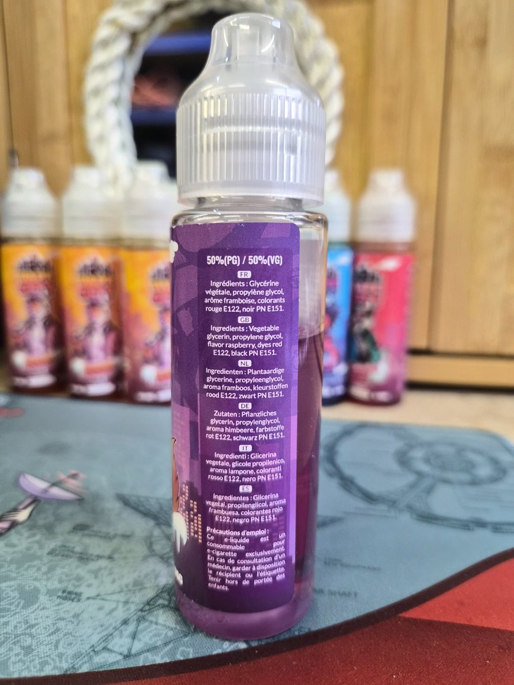 Altri Prodotti per fumatori: Vape city framboise violette – Nuovo e nell'imballaggio originale da Villeneuve VD venduto da Max1844 1