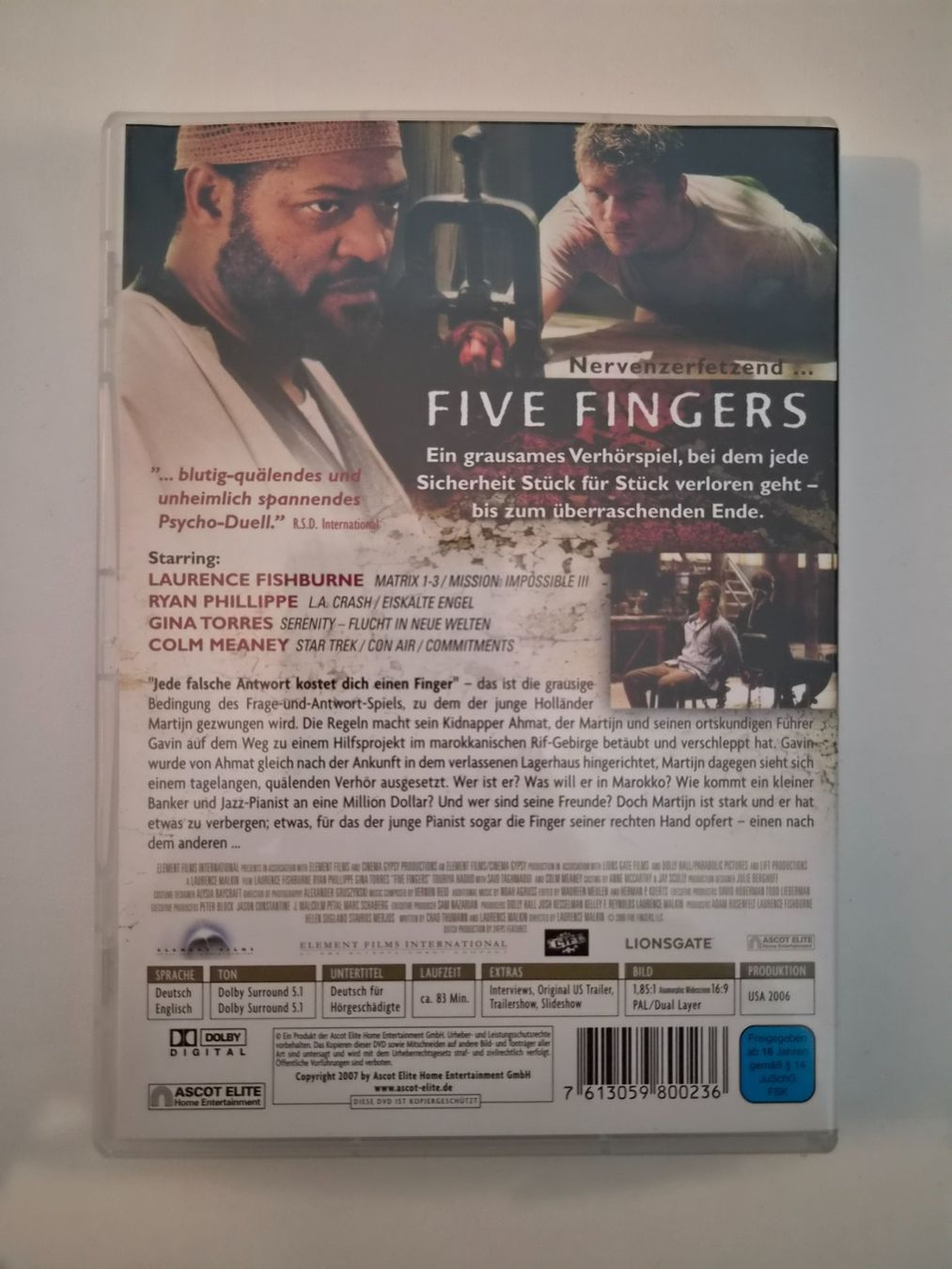Tous les DVDs: DVD "Five Fingers" – D'occasion à Diegten par herala 1