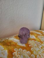 Kristallschädel Amethyst neu
