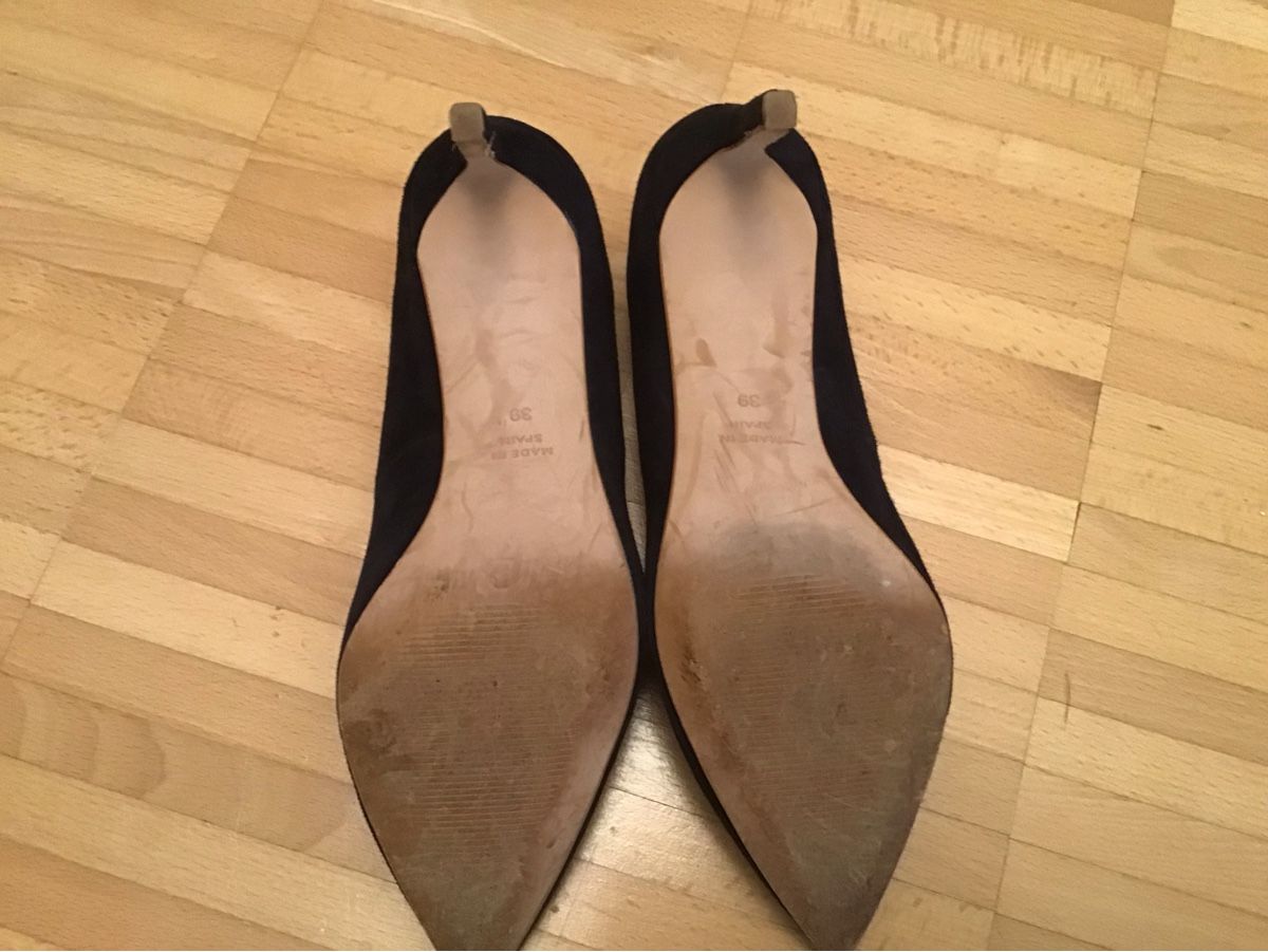 Damenschuhe: Pumps in Wildleder dunkelblau – Gebraucht aus Dübendorf von NissanCC 2
