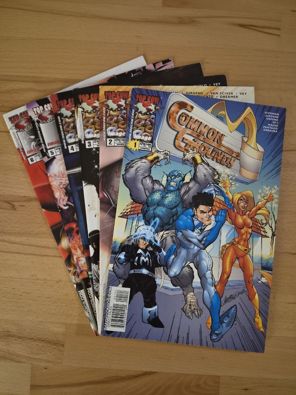 Comics: Common Grounds #1-6 (complete) – Gebraucht aus Biel/Bienne von collector_comics