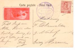 Milano mit Vignette  1906