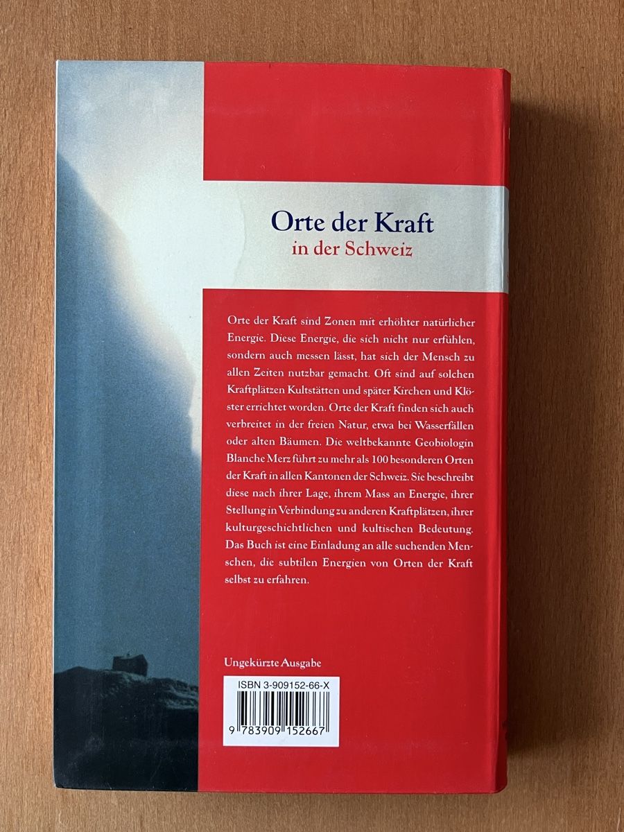 Livres: Buch: Orte der Kraft - Schweiz – D'occasion à Chur par Moca17 1