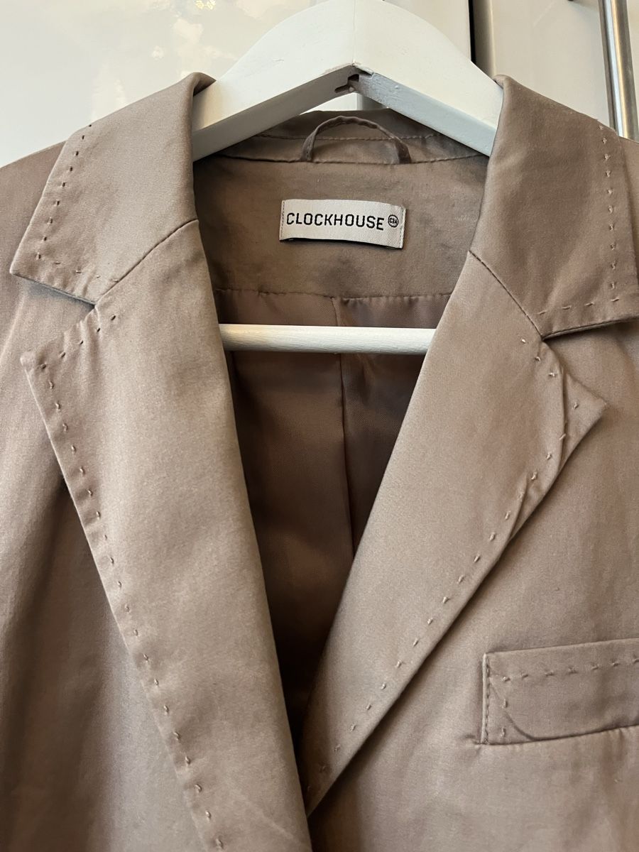 C&A Giacche: Blazer en coton beige taille S/M de C&A – Nuovo (secondo la descrizione) da Aigle venduto da sow_m7gm 7