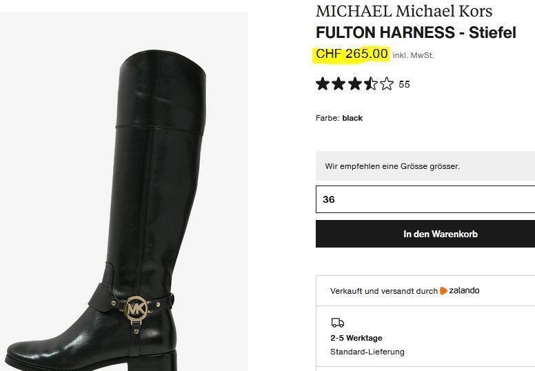 Michael Kors Scarpe da donna: Boots / bottes Michael Kors .36 – Usato da Collonges venduto da Auganien 4