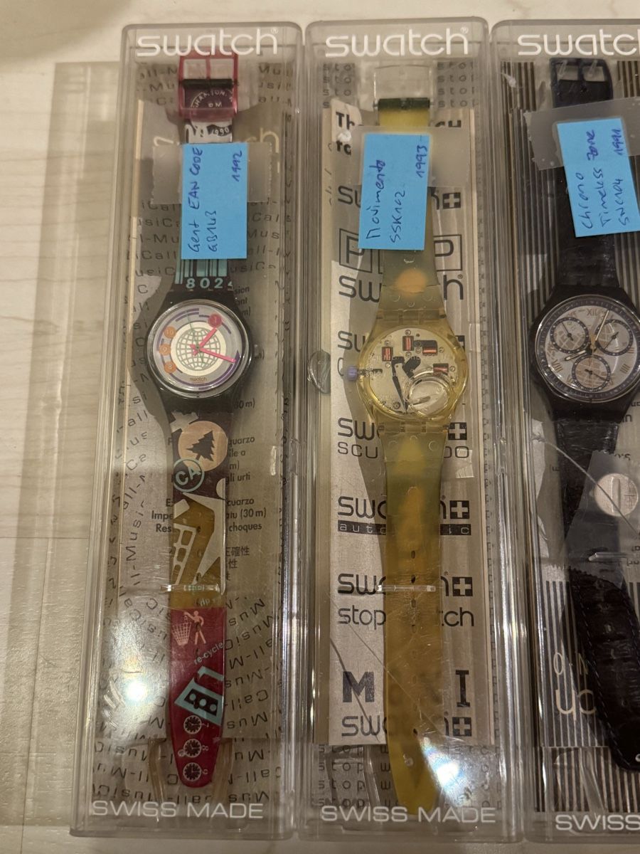 Swatch Uhren: 9 seltene Swatch Uhren 1992-1994 – Gebraucht aus Fräschels von arn_9gjp 4