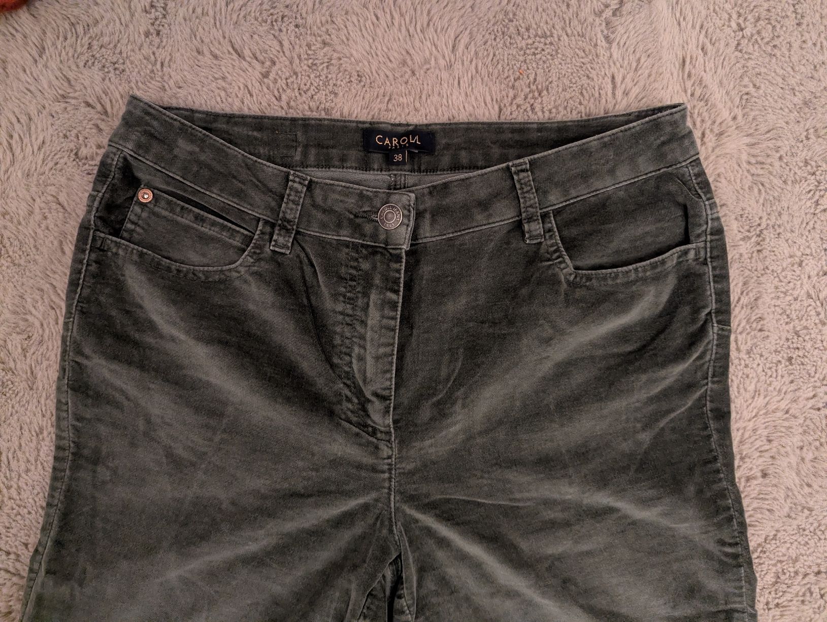 Hosen: pantalon caroll velours 38 – Neu (gemäss Beschreibung) aus Montreux von dem_gyt9 1