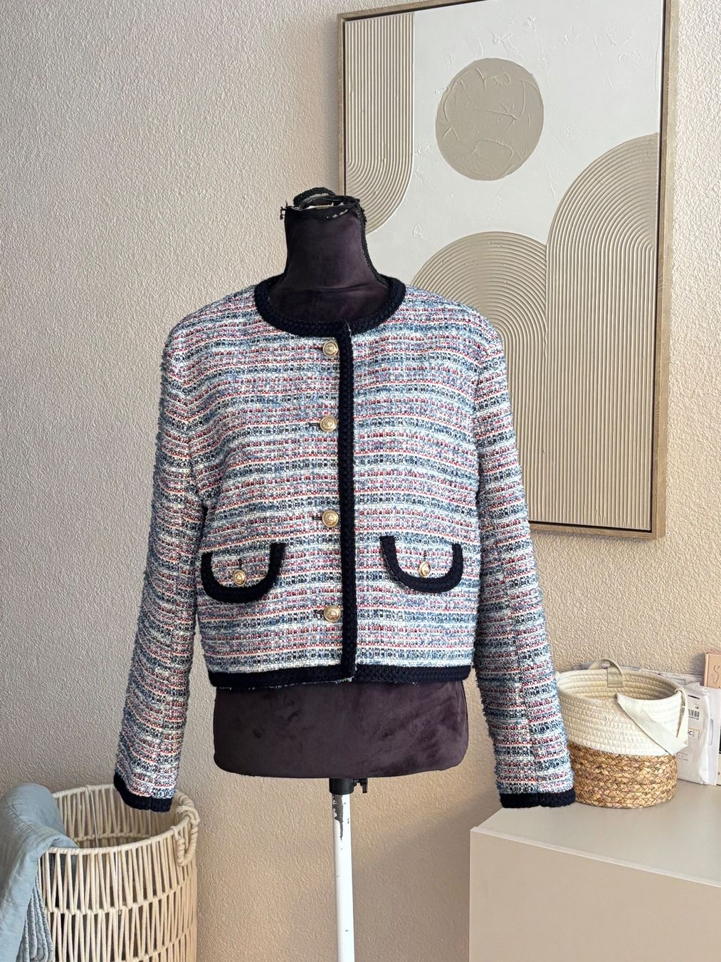 Maje Giacche: Maje Tweed Jacket Lanawolle – Usato da St. Margrethen SG venduto da dijanaO 4