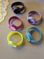 2x O'clock Armbanduhr Set mit Wechselbändern bunt 