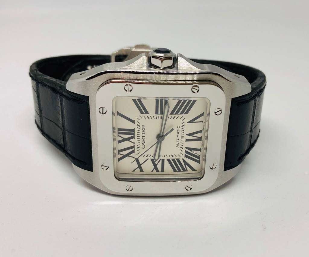 Cartier Uhren: Cartier Santos 100 – Gebraucht aus Zürich von Nazerali8002 2