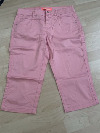 Street One Capri Hose hellrosa gr 38/18
