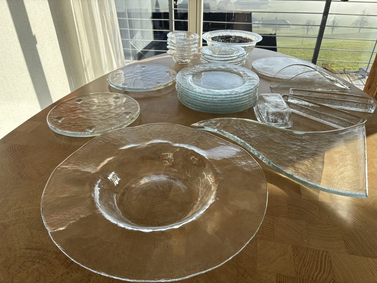 Glasi Hergiswil Gläser: Hergiswiler Glas Set – Gebraucht aus Küssnacht am Rigi von pat_6r9x