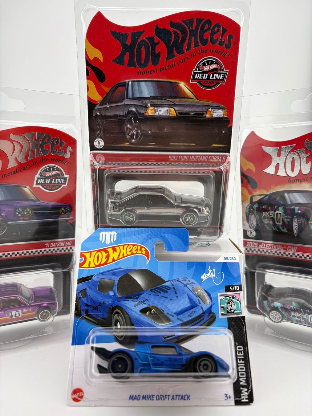 Hot Wheels Modellini d'auto: Hot Wheels Mad Mike Drift Attack - 2024 - 59/250 – Nuovo e nell'imballaggio originale da Flawil venduto da HeisseReifen