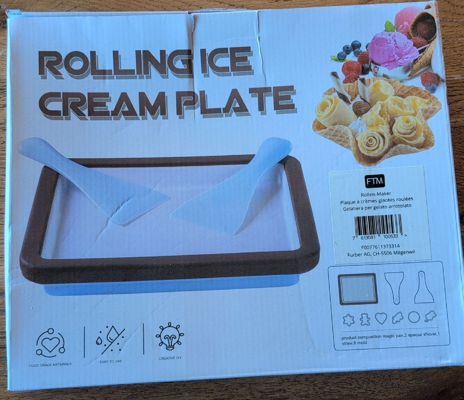 Küchengeräte: Roll Ice Maker FTM – Gebraucht aus Fischbach-Göslikon von EspenDevil