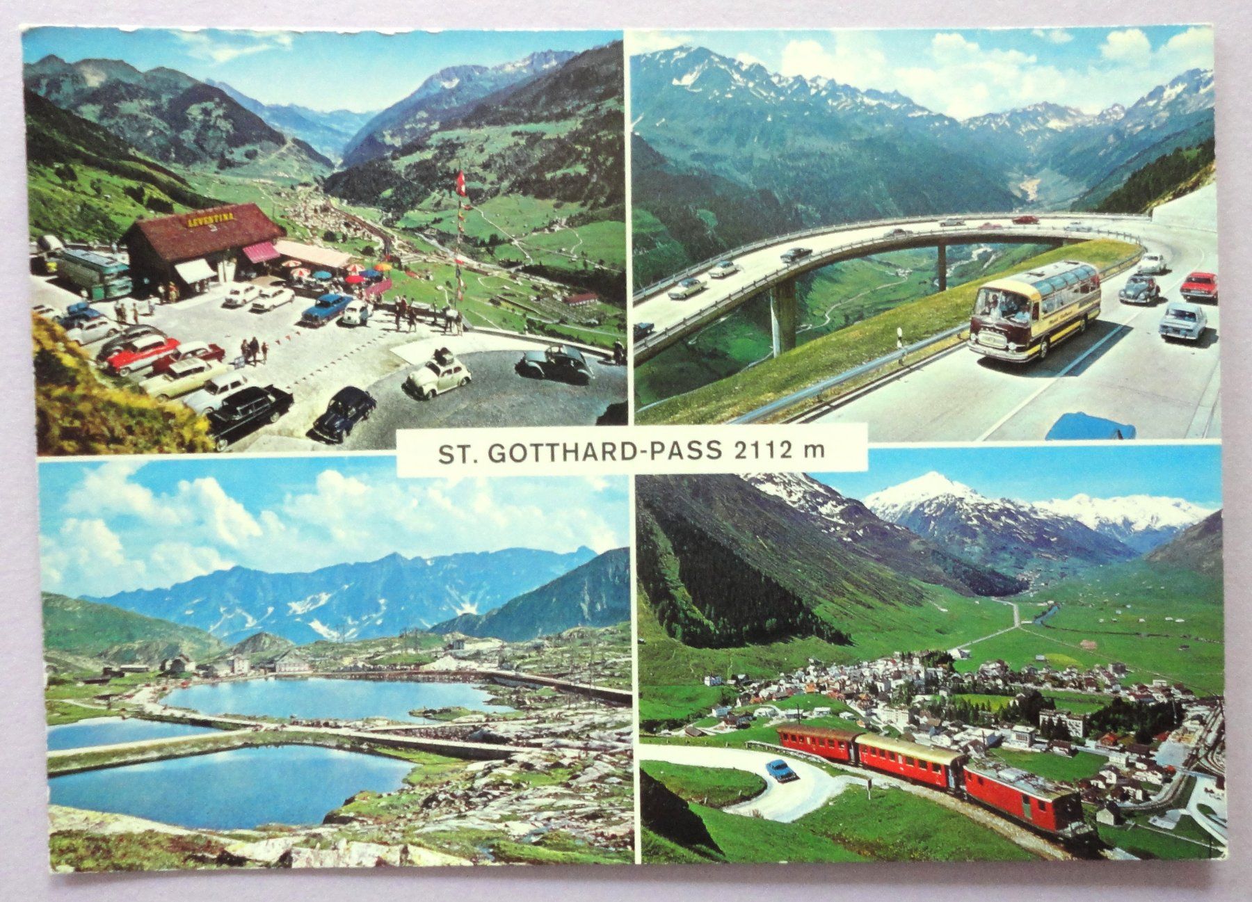 Cartoline postali: St. Gotthard-Pass 2112 m – Usato da Fétigny venduto da Billy2miny