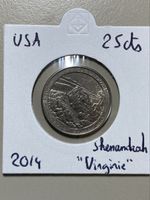 USA - Quarter Dollar - 2014 - Virginie Parc National