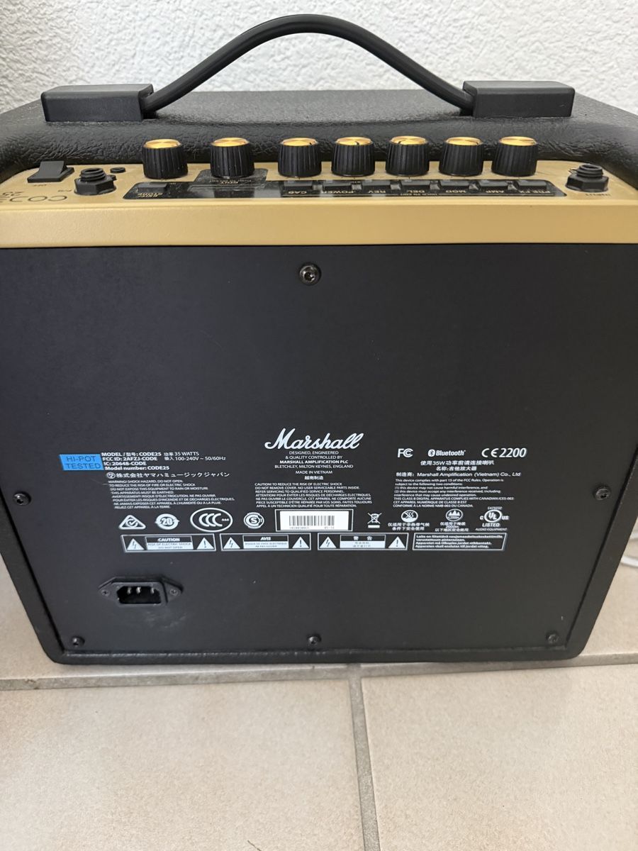 Marshall Amplificatori: Marshall CODE 25 Gitarrenverstärker gebraucht – Usato da Vogelsang AG venduto da genigeni 2