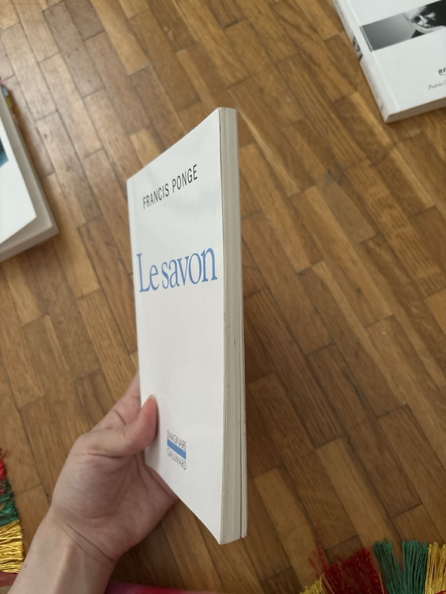 Libri: Francis Ponge: Le savon ; Le parti pris des choses – Usato da Le Grand-Saconnex venduto da mar_wby6 5