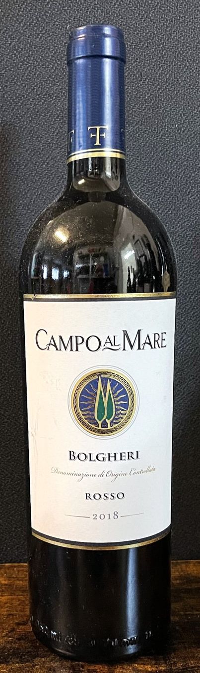 Vino: Campo Al Mare Bolgheri Rosso 2018 – Nuovo e nell'imballaggio originale da Oftringen venduto da Vucki