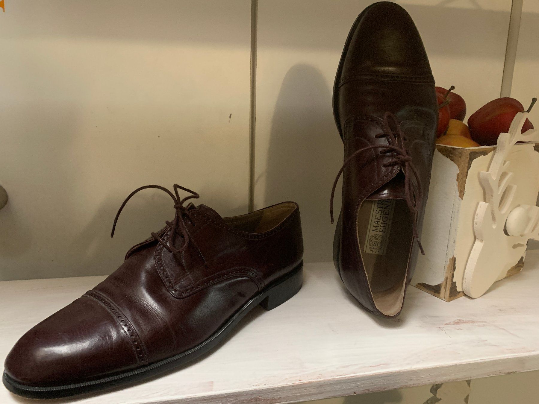 Scarpe da uomo: Herrenschuh MAESTRO EUGENIO  rotbraun Grösse 41 – Usato da St. Gallen venduto da Miousch 3
