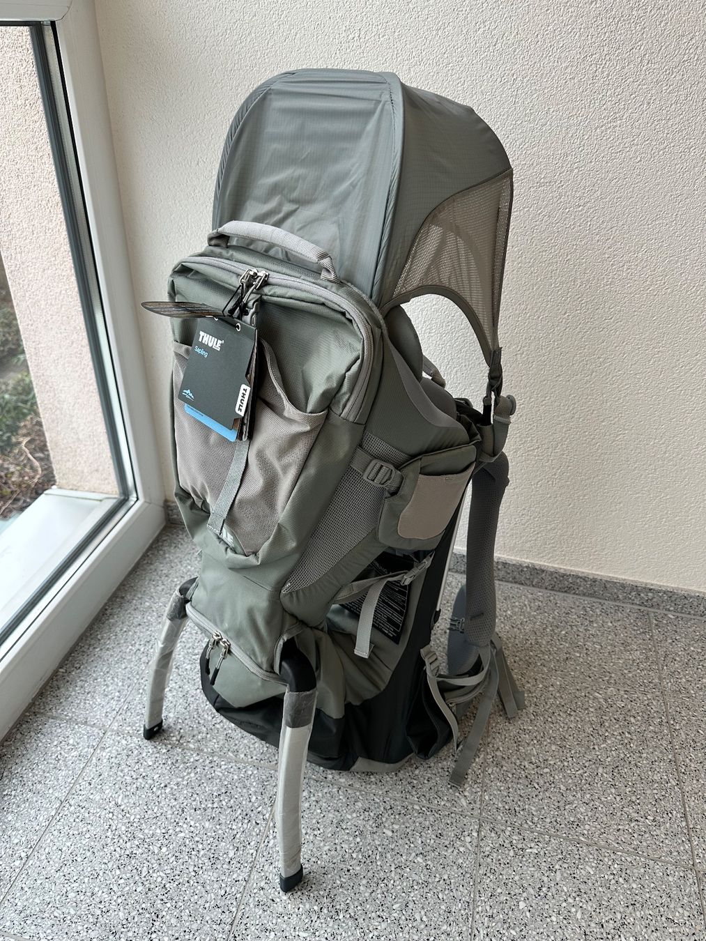 Bauch- & Rückentragen: Thule Sapling Kinderrückenlehne Wander-Rucksack neuwertig – Neu und originalverpackt aus Langnau am Albis von Flash2585