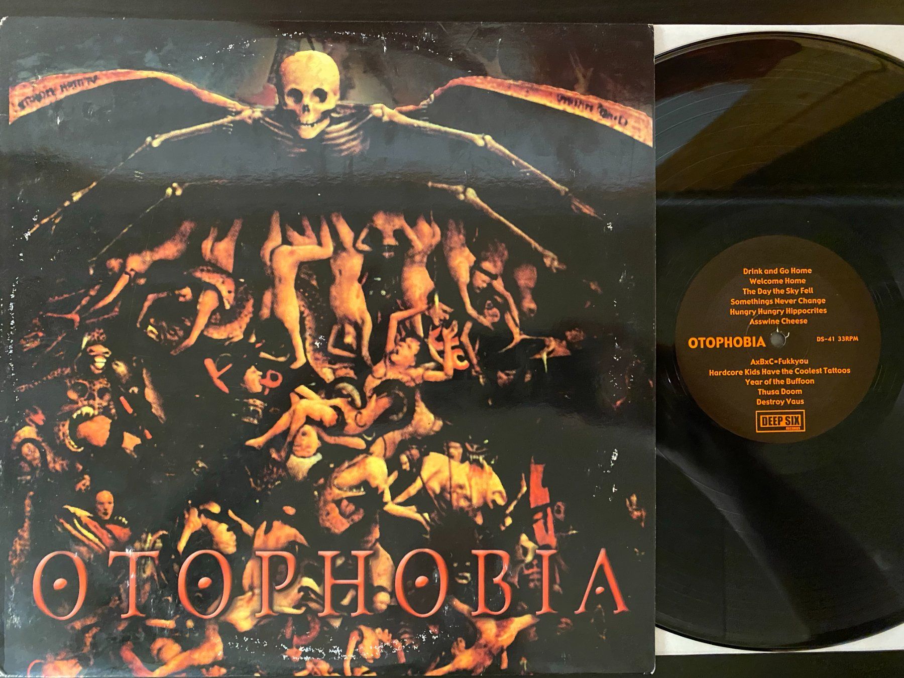Dischi in vinile: Otophobia – Malignant [LP US 2002] – Usato da Tamins venduto da Dark-Skull-Vinyl