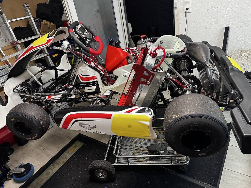 Go-Kart: Kart KZ 125 S-18 Charles Leclerc complet – Usato da Troistorrents venduto da fabien2177 1