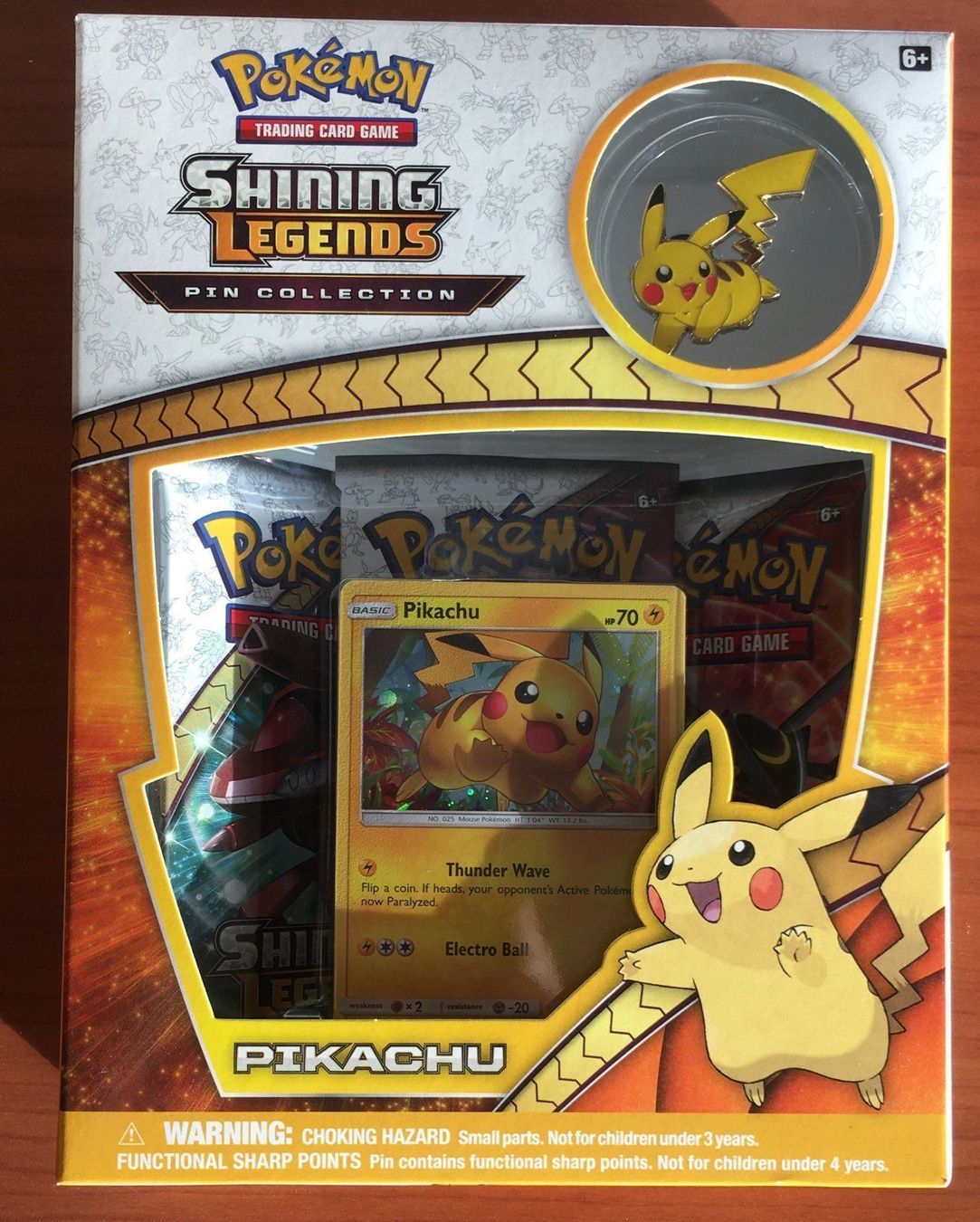 Pokémon Carte collezionabili: Pokémon Shining Legends Pin Collection Neu Sealed – Nuovo e nell'imballaggio originale da Dornach venduto da Deco89