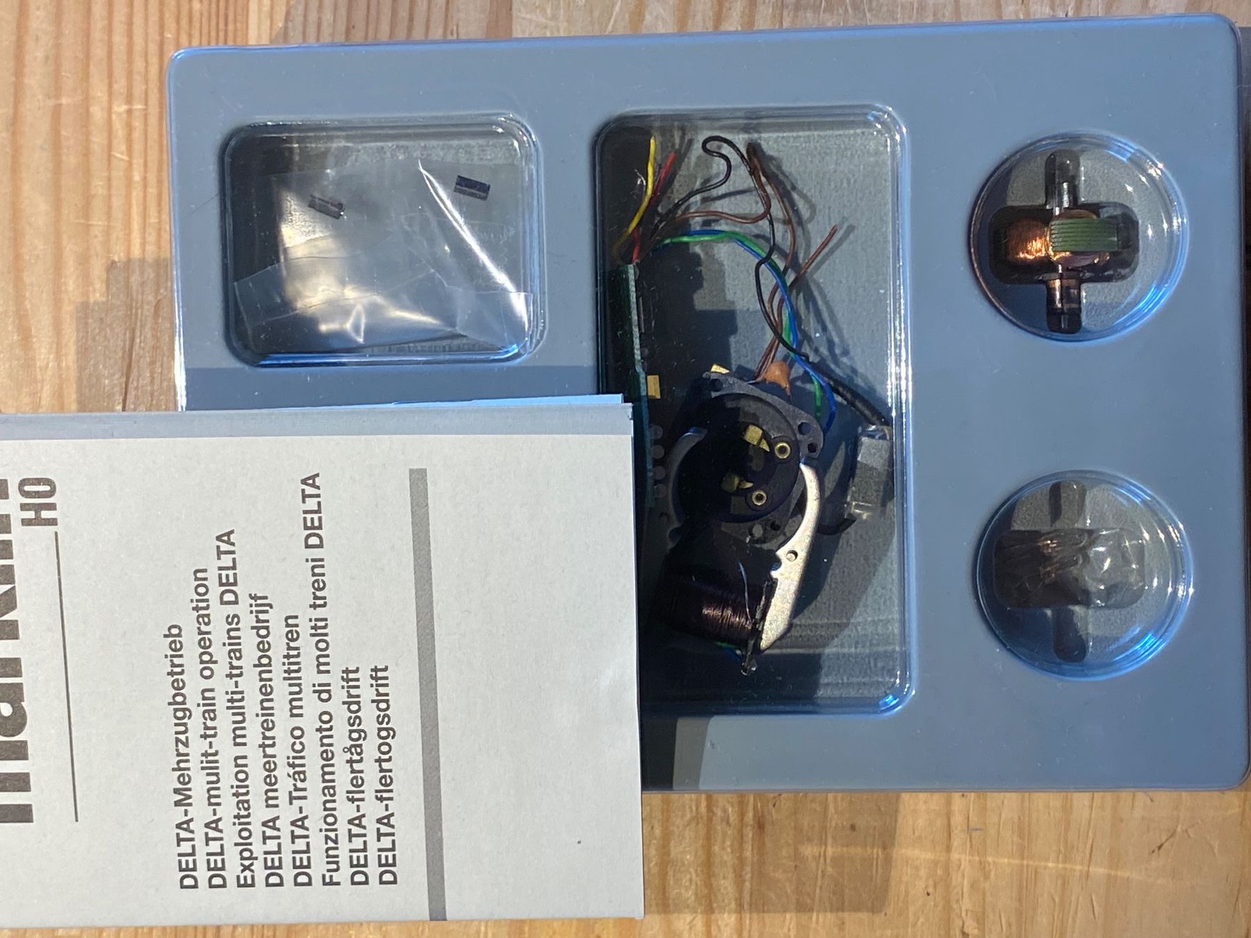 Märklin Trains électriques: Märklin DELTA Decoder-Set mit Motor aus T18 – D'occasion à Grosshöchstetten par BEtrain 5