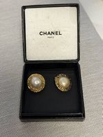 Chanel Vintage Ohrringe Clips 