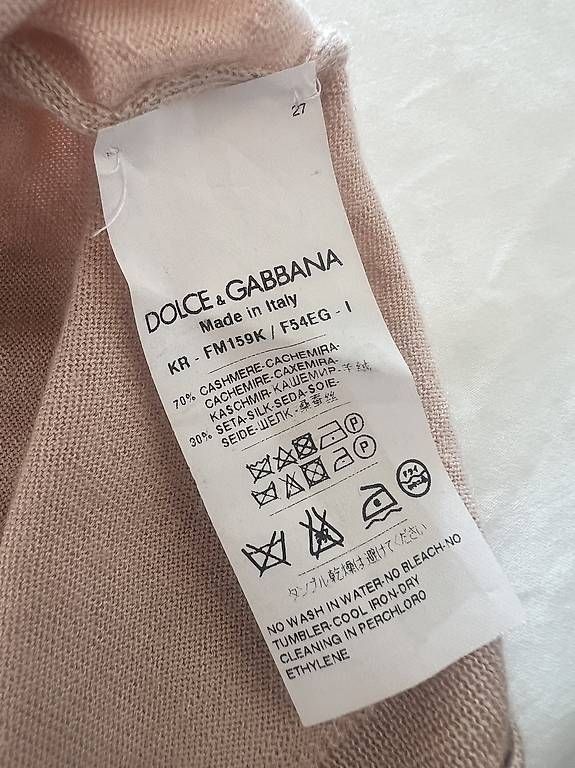 Dolce & Gabbana Maglioni & Felpe: Dolce & Gabbana Cashmere-Seide Pullover – Usato da Breganzona venduto da maggy_l 2