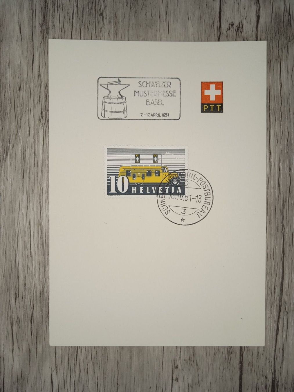 Tutti i francobolli: TR16 PTT 1951 – Usato da Cousset venduto da Patrick_Collections